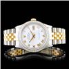 Rolex DateJust YG/SS Diamond 36mm Wristwatch
