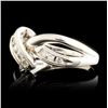 Image 2 : 14K Gold 0.19ctw Diamond Ring