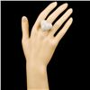 Image 4 : 18K Gold 6.34ctw Diamond Ring