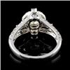 Image 3 : 18K White Gold 2.86ctw Diamond Ring