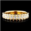 Image 1 : 14K Gold 0.46ctw Diamond Ring