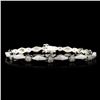 Image 1 : 14K Gold 1.78ctw Diamond Bracelet