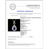 Image 4 : 18K Gold 8.67ct Tanzanite & 1.70ctw Diamond Pendan