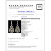 Image 3 : 18K Gold 3.01ctw Diamond Earrings