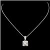 Image 2 : 14K Gold 0.66ctw Diamond Pendant