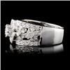 Image 3 : 18K White Gold 1.26ctw Diamond Ring