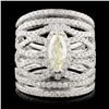 Image 1 : 14K Gold 2.58ctw Diamond Ring