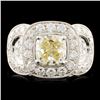 Image 1 : 18K Gold 3.43ctw Diamond Ring