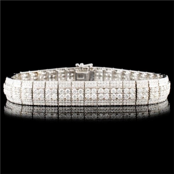 14K Gold 7.00ctw Diamond Bracelet