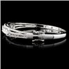 Image 2 : 18K White Gold 1.18ctw Diamond Bangle