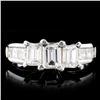 Image 1 : 14K White Gold 1.91ctw Diamond Ring