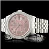 Image 2 : Rolex SS 36MM DateJust Diamond Wristwatch