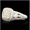 Image 2 : 14K Gold 0.84ctw Diamond Ring