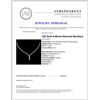 Image 4 : 14K Gold 0.46ctw Diamond Necklace