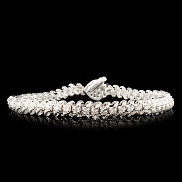 14K Gold 1.92ctw Diamond Bracelet