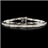 Image 1 : 14K Gold 1.98ctw Diamond Bracelet