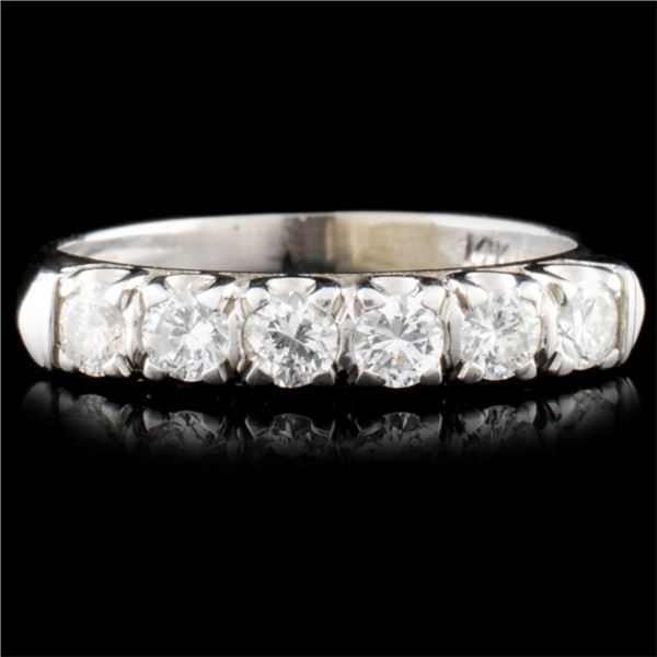 14K Gold 0.51ctw Diamond Ring