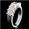 Image 1 : 18K Gold 2.59ctw Diamond Ring