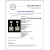 Image 3 : 14K Gold 1.26ctw Diamond Earrings