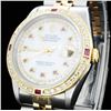 Image 2 : Rolex YG/SS DateJust Diamond 36MM Watch