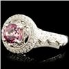 Image 2 : 18K Gold 1.43ctw Spinel & 0.47ctw Diamond Ring