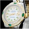 Image 2 : Rolex YG/SS DateJust Diamond Ladies Watch