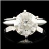 Image 1 : 14K Gold 2.56ct Solitaire Diamond Ring