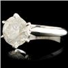 Image 2 : 14K Gold 2.56ct Solitaire Diamond Ring