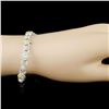 Image 3 : 18K Gold 5.31ctw Fancy Diamond Bracelet