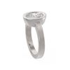 Image 2 : 2 ctw Oval Diamond Ring 18K White Gold - REF-846Y8X