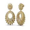 Image 2 : 2 ctw Diamond Earrings 18K Yellow Gold - REF-254K4Y