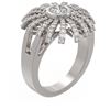 1.5 ctw Diamond Ring 18K White Gold - REF-250X2A