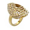 Image 1 : 3 ctw Diamond Ring 18K Yellow Gold - REF-312N2F
