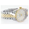 Image 2 : Rolex Ladies Two Tone 14K Gold/SS, Diamond Dial & Diamond Bezel, Sapphire Crystal - REF-434X6Y