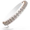 Image 2 : 13 ctw Diamond Designer Bracelet 18K Rose Gold - REF-842N5F