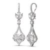 Image 2 : 5.27 ctw Diamond Earrings 18K White Gold - REF-890X9A