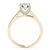 Image 2 : 1.53 ctw Certified VS/SI Diamond 2pc Wedding Set 14k Yellow Gold - REF-172N6F