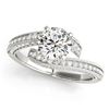 Image 2 : 2 ctw Certified VS/SI Diamond Bypass Ring 18k White Gold - REF-394Y2X