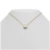 Image 1 : 1 ctw Diamond Necklace 18K Yellow Gold - REF-289X3A