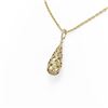 Image 2 : 2.08 ctw Diamond Necklace 18K Yellow Gold - REF-239A3N