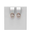 Image 1 : 2 ctw Diamond Earrings 18K Rose Gold - REF-564F5M