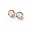 Image 3 : 2 ctw Diamond Earrings 18K Rose Gold - REF-564F5M