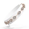 Image 2 : 6.3 ctw Mix Cut Diamonds Designer Bracelet 18K Rose Gold - REF-891Y8X