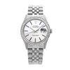 Image 2 : Rolex Men's Stainless Steel, QuickSet, Index Bar Dial with Diamond Bezel - REF-521X6Y