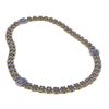 Image 2 : 35.32 ctw Tanzanite & Diamond Necklace 14K Yellow Gold - REF-527H3R