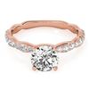 Image 1 : 1.4 ctw Certified VS/SI Diamond Ring 18k Rose Gold - REF-271K3Y