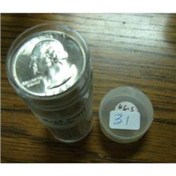 1946-S Roll of Washington Quarters Bu