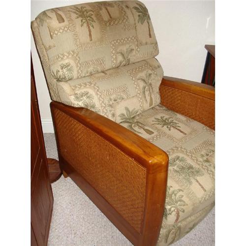 Tree Pattern Rocker Recliner Recliner with palm tree fabric