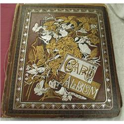 Ephemera Victorian Calling Card Die Cut