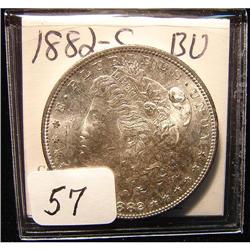 1882-S Morgan Silver Dollar MS 63